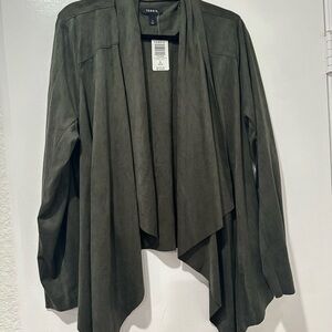 Torrid Women's Dark Olive Blazer